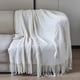 thumbnail image 1 of Cojín de felpa suave, cojín para sofá, con flecos, 180x130cm, estilo moderno, tela fina, adecuado para dormitorio, sala de estar, cama, sofá, jardín, oficina.,Wsvlmg, 1 of 9