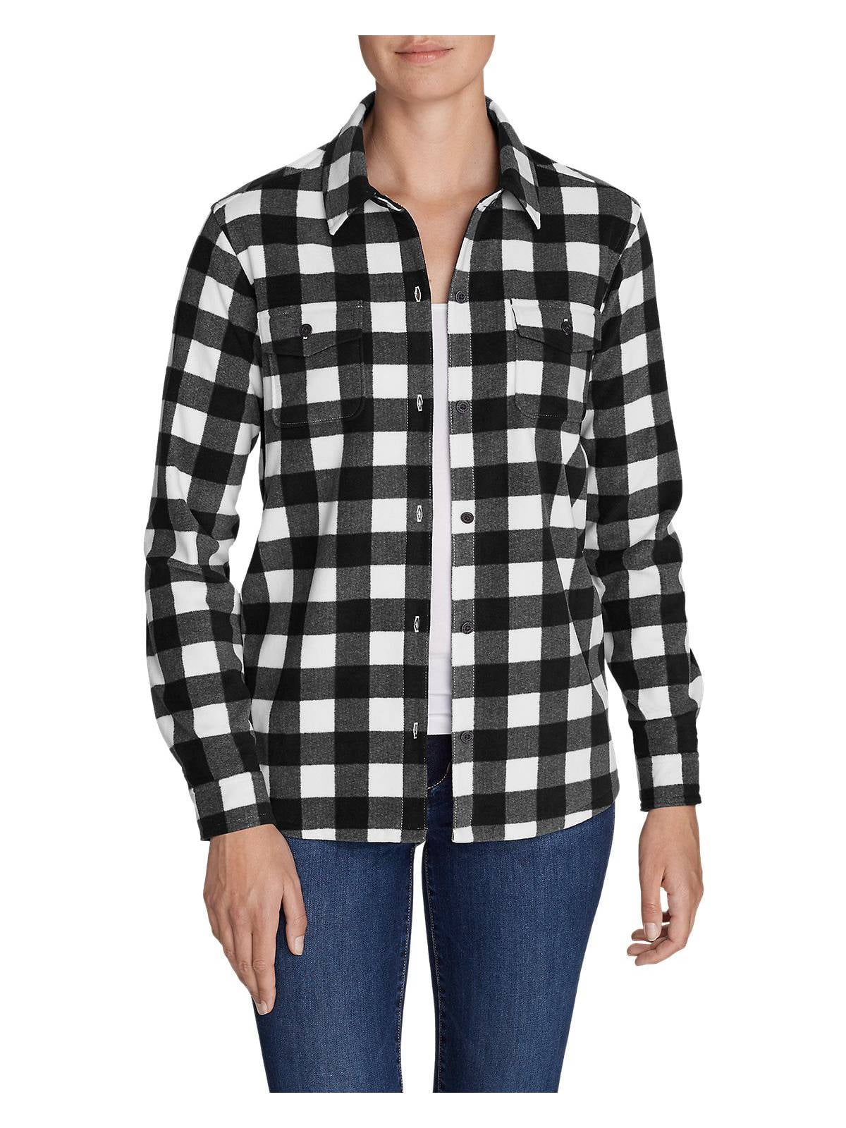 eddie bauer womens shirt jacket