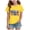 A17-Yellow, variant on Ccpelsie Toddler Girl and Boys 4th of July Outfit American Flag Bow Print T-Shirt Kids Top Independence Day Clothes(Black,7-8 Years)