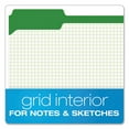 thumbnail image 2 of Double-Ply Reinforced Top Tab Colored File Folders, 1/3-Cut Tabs: Assorted, Letter, 0.75" Expansion, Bright Green, 100/Box | Bundle of 10 Boxes, 2 of 7