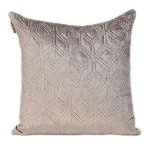 Aleta Transitional Throw Pillow, Taupe