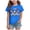 Blue, variant on Memorial Day Girls Shirts Toddler American Flag Tshirt for Boys Girls Patriotic Tops Kids 4th of July Outfits Tee USA Short Seleve(White,5-6 Years)