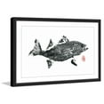 thumbnail image 2 of "Striped Bass" Framed Painting Print, 2 of 5