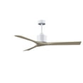thumbnail image 7 of Matthews Fan Company Nk-60 Nan 60" 3 Blade Indoor Ceiling Fan - Matte White / Light Maple, 7 of 7