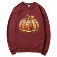 thumbnail image 4 of LIZUOJUN Crewneck Sweatshirt for Women Oversized Pullover Football Pumpkin Graphic Long Sleeve Casual Game Day Outfits for Women Fall Halloween Cozy L, 4 of 7