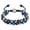 Black, variant on Triple Protection Bracelet, Handmade Bracelets for Men Women