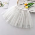thumbnail image 2 of Gubotare Ballet Tutu for Girls Princess Tutu Ballet Layered Tulle Skirts for Girls for Dance Dress Up,White-2 2-3 Years, 2 of 5