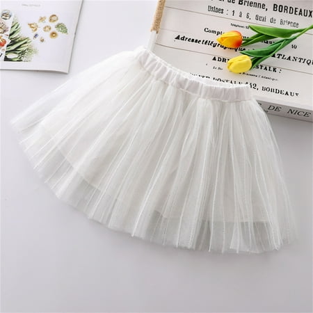 

Toddler Girls Skirts Embroidery Tulle Tutu Skirt Plaid Striped Rainbow Flower For Kid 1 10 Years
