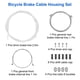 thumbnail image 3 of Juego de Cubierta de Cable de Freno de Bicicleta Kit Universal de Cubierta de Cable de Freno para Bicicleta, Blanco, 3 of 7