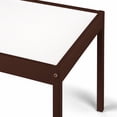 thumbnail image 6 of Mainstays Kids 3-Piece Dry Erase Activity Table and Chair Set for Learning, Drawing & Creative Play, Espresso, 6 of 9