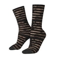 thumbnail image 1 of Balery American Flag with Desert Camouflage Calcetas Largas con Estampado para Hombre y Mujer – Suaves y Transpirables, Talla Única (US 5-11), 1 of 6