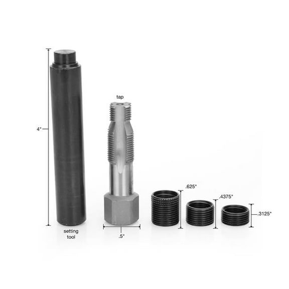 14 x 1.25 mm Spark Plug Saver Thread Repair Kit