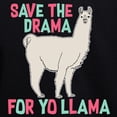 thumbnail image 3 of CafePress - Save The Drama For Yo Ll - Pullover Hoodie, Classic & Comfortable Hooded Sweatshirt, 3 of 4