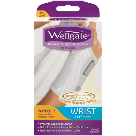 Wellgate, Perfectfit Wrist Support For Women Left Hand 1 Ct. Box