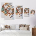 thumbnail image 4 of Designart Kids Playing During Christmas Winter Traditional Canvas Wall Art, 4 of 4