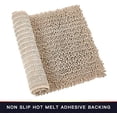 thumbnail image 4 of Walensee Large Bathroom Rug Non Slip Bath Mat (17x47 Inch Beige) Water Absorbent Super Soft Shaggy Chenille Machine Washable Dry Extra Thick Perfect Absorbant Best Plush Carpet for Shower Floor, 4 of 8