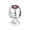 Red Wine Glass, variant on 925 Sterling Silver Teapot&Cup Dangle Charm for Bracelet Charms Bangle Pendant Jewelry