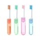 thumbnail image 2 of 4Pcs Portable Travel Folding Toothbrush with Box Durable Clean for Vacations Colco cepillo de dientes plegable, 2 of 8