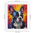 thumbnail image 2 of Paint by Numbers Kit for Adults, Colorful Bulldog Art Explosion Paint by Numbers, Easy Paint by Numbers Kit for Adults Beginner, DIY Adult Paint by Number Kits on Canvas, Home Decor 12x16in, 2 of 7