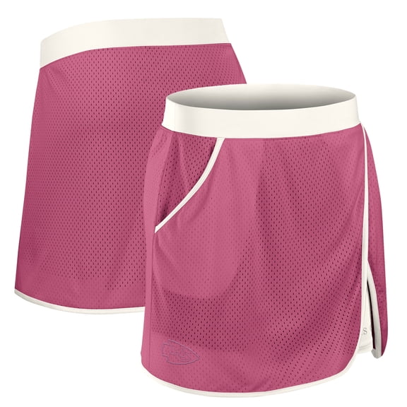 Women's Fanatics Pink Kansas City Chiefs Studio Wellness Skort