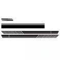 thumbnail image 2 of Pegatina de línea de cintura para el cuerpo, falda lateral a rayas, pegatina personalizada para coche, cubierta para espejo retrovisor, papel adhesivo para coche entero, 2 of 2