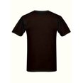 thumbnail image 3 of Camiseta de moda para hombre con estampado gráfico de letras JOSH, moderna camiseta de algodón puro con mangas cortas y cuello redondo cómodo., 3 of 6