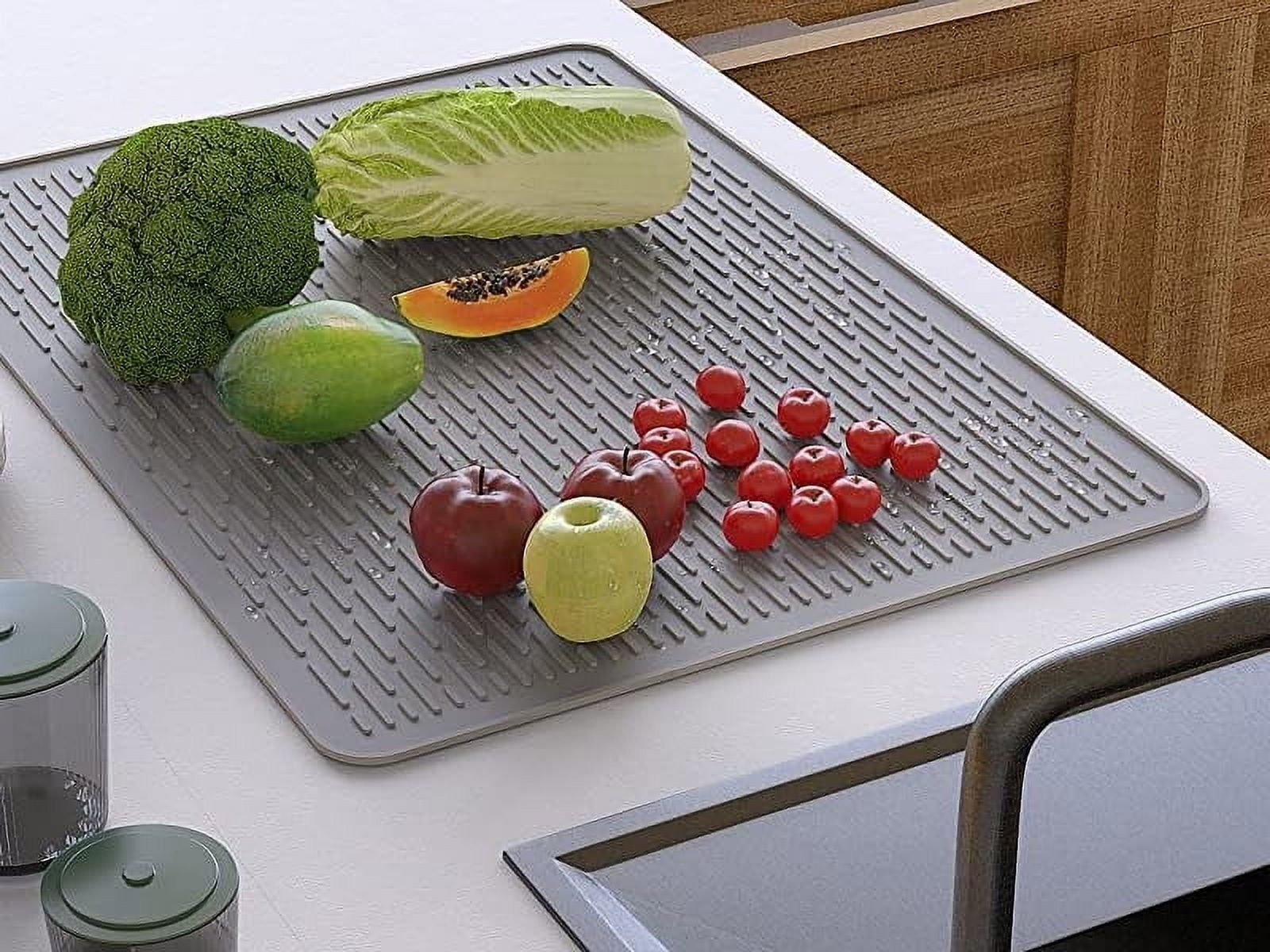 TTJ Stove Cover Mat Extra Large Silicone Kitchen Counter Protector Multipurpose Heat Resistant Surface Pad for Stove Top Table and Food Prep