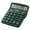 Green, variant on RFUGUG 837 Solar-Powered Desktop Calculator, Large 12-Digit Screen, Dual Power Source for Continuous Operation - Essential Tool for Office and Professional Use, Streamlined Design