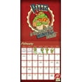 Trends International 2025 Teenage Mutant Ninja Turtles Wall Calendar & Frame