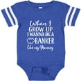 thumbnail image 3 of Inktastic Banker Like Mommy Future Job Boys or Girls Baby Bodysuit, 3 of 5