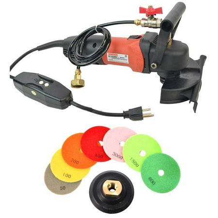 Cement Kit - Electric Wet Granite Concrete Cement Polisher Tool Kit