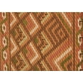thumbnail image 1 of Ahgly Company Machine Washable Indoor Rectangle Transitional Orange Area Rugs, 5' x 7', 1 of 7