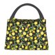 thumbnail image 1 of Disketp Lemon Fruits Flowers Leaves Bolsa Térmica Estampada, Bolsa Térmica Aislante para Almuerzo, Playa y Campamento, 1 of 6