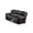 Black, variant on Highly Plush Hardwood, Metal & Bonded Leather Recliner Sofa, Black