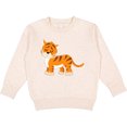 thumbnail image 2 of Inktastic Tiger Toddler Sweatshirt, 2 of 4