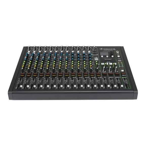 Mackie Onyx16 16-Channel Premium Analog Mixer with Multi-Track USB