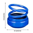 thumbnail image 2 of Zatoumnr Solar Rotating Car Perfume Aluminum Alloy Suspension Car Perfume Accessories Solar-Powered Car Aroma Decor, 2 of 4