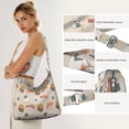thumbnail image 5 of Canvas Tote Bag for Fashionistas Fashion Sushi Women's Handbag for Beach Trendy Gifts, 5 of 5