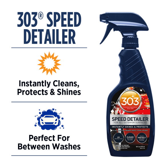 303 Automotive Speed Detailer and Cleaner with UV Protection, 16 fl oz