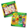 Crayola ABC Numbers Giant Floor Puzzle Set For Kids Toddlers -- 2 Floor Puzzles (Alphabet ABCs, Numbers 123s)