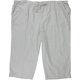 thumbnail image 1 of Karen Scott Seersucker Capri Pantalones casuales para mujer, blanco, 2X, 1 of 2