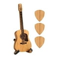 thumbnail image 1 of SharkTRUE Wooden Guitar Pick Box - Stand & Case with Engraved Picks - Unique Music Gift, 1 of 7