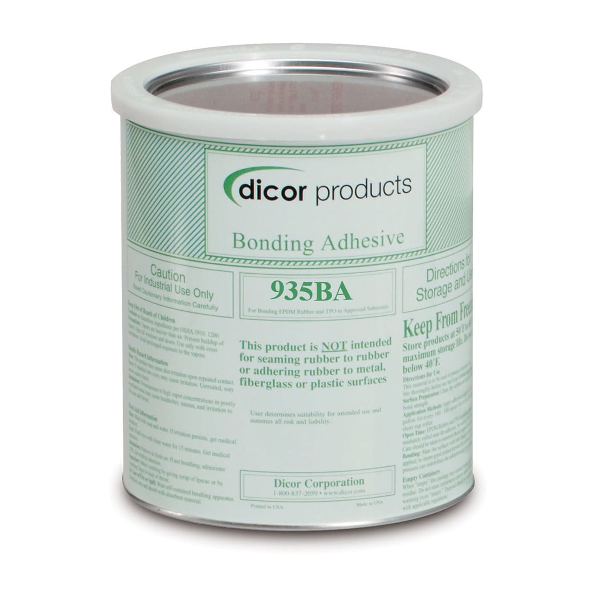 Dicor Corporation 935BA-1 Water-Based Bonding Adhesive - 1 Gallon