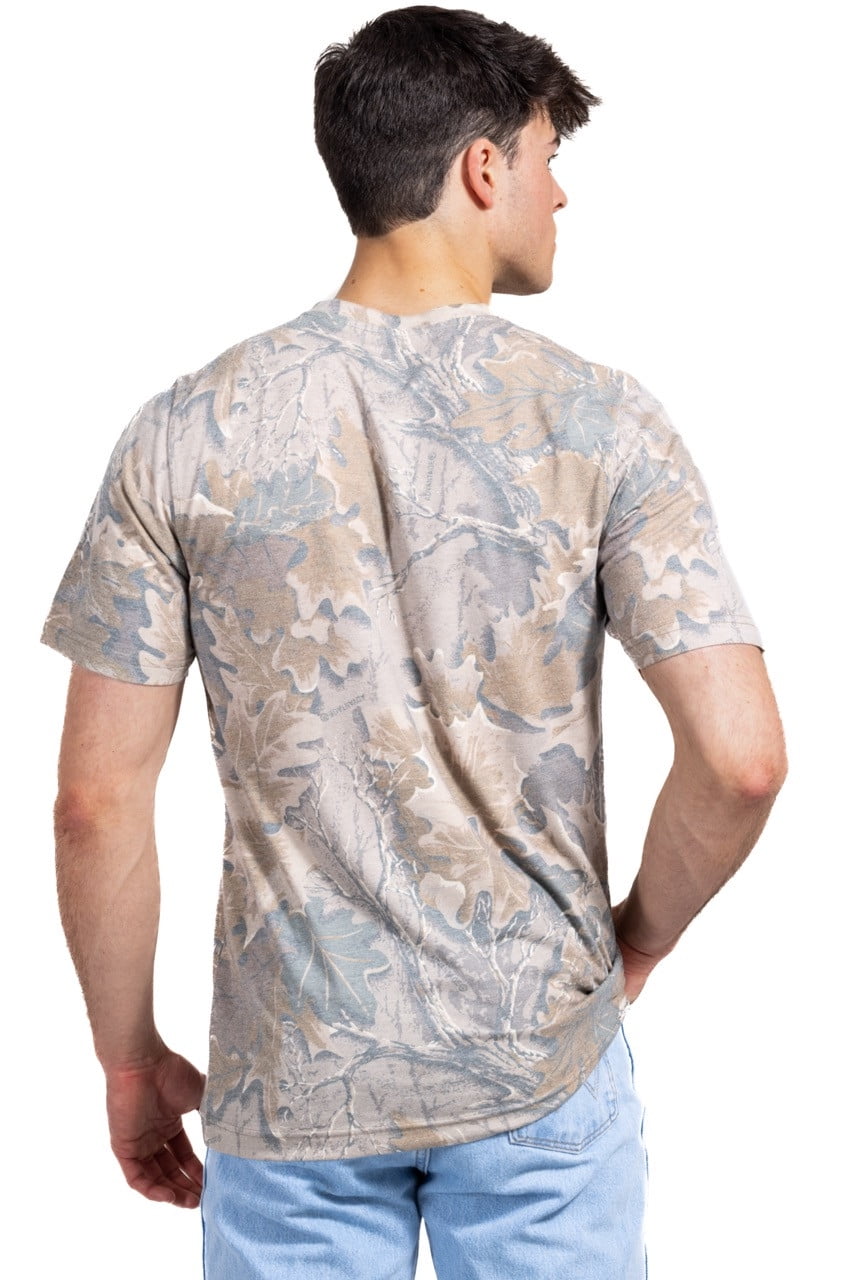 Realtree Camo Tri-Blend Short Sleeve Shirt – Lightweight & Soft, Outdoor & Hunting Apparel​