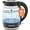 Black, variant on Chefman Rapid-Boil 1.8L Electric Kettle w/ Removable Lid and LED Indicator Lights - Black