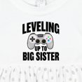 thumbnail image 4 of Inktastic Leveling Up to Big Sister Girls Baby Dress, 4 of 5