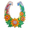 thumbnail image 1 of (GT2023) Guirnalda Artística Diamantes Con Puntos DIY Guirnalda en Forma U Serie Flores Colgantes 23*28cm (con Cadena), 1 of 10