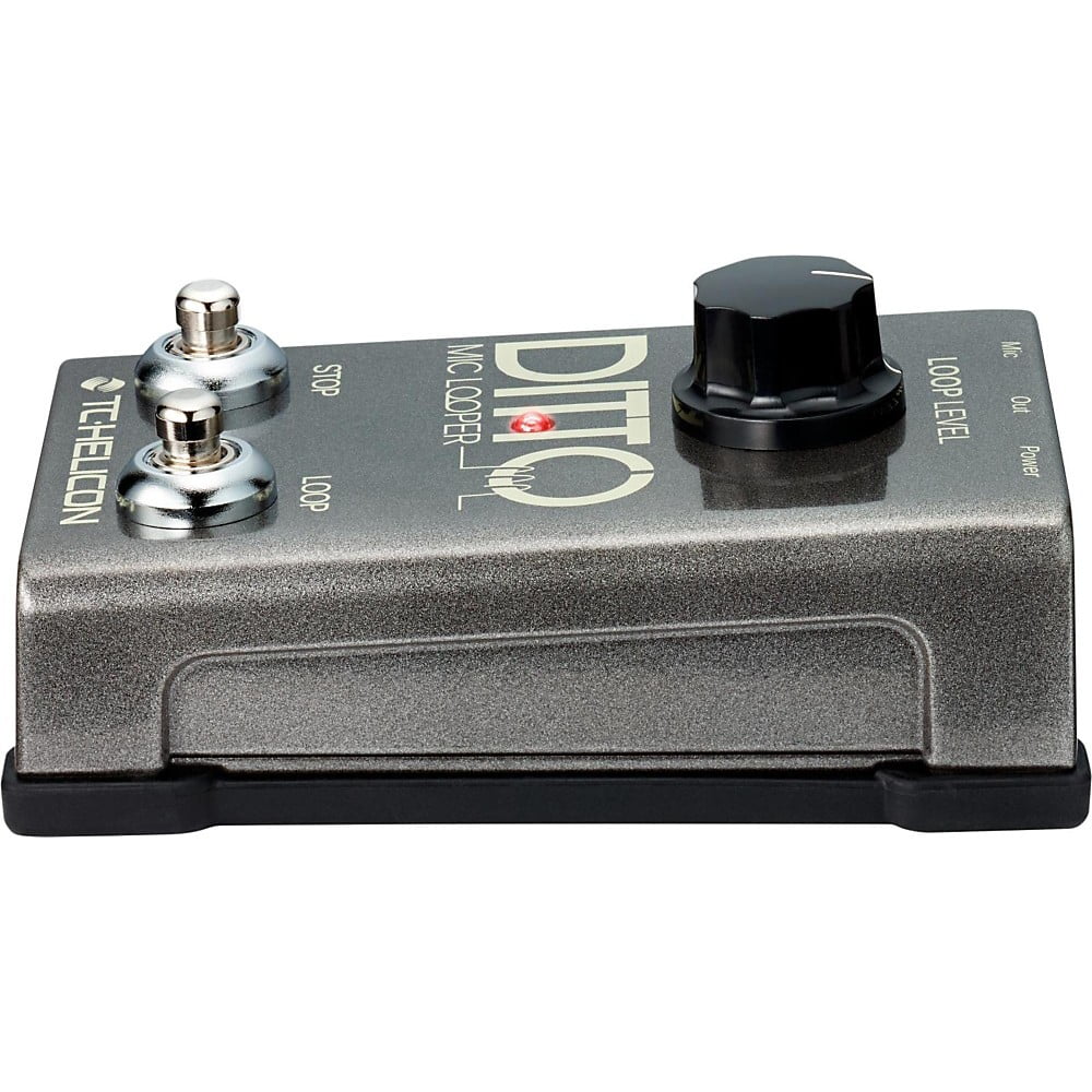 TC-Helicon Ditto Mic Looper Pedal for Vocals and Mic'ed Instruments