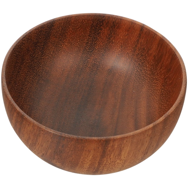 Cuenco de madera para servir, pequeño, resistente al desgaste, para aperitivos, dulces, salsas, para el hogar, multifunción