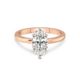 thumbnail image 4 of IGI Certified 2 Carat Marquise Shape Lab Grown Diamond Engagement Ring | 14K Rose Gold | Malissa Solitaire Diamond Ring | FG-VS1-VS2 Quality Friendly Diamonds, 4 of 6